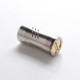 Authentic KIZOKU Kirin Semi-Mech Mechanical Tube Vape Mod - SS Brushed, Stainless Steel, 1 x 18350 / 18650