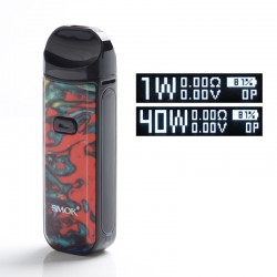 [Ships from Bonded Warehouse] Authentic SMOK Nord 2 40W 1500mAh Pod System Kit - 7-Color Resin, 4.5ml, 0.4ohm / 0.8ohm, 1~40W