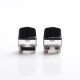 Authentic Voopoo VINCI AIR Pod System Vape Kit Replacement Empty Cartridge w/o Coils - Translucent Tea, PCTG, 4ml (2 PCS)