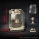 SXK VapeSnail Style Tank RBA + Base Deck + 4 AFC Tubes + 4 MTL Pins + 2.5mm Chimney Inner C & C Reducer for SXK BB / Billet Kit