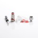 Authentic SMOKTech SMOK RPM80 / RPM80 Pro Pod System Vape Kit Replacement RGC RBA Clapton Fe-Cr /NiCr Coil Head - Silver, 0.6ohm