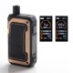 Authentic SMOKTech SMOK Alike Kit 40W 1600mAh VW Pod System Vape Starter Kit - Matte Gold, 1~40W, 5.5ml, Standard Edition