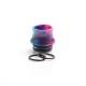 Authentic Reewape AS300 Replacement 810 Drip Tip for SMOK TFV8 / TFV12 Tank / Kennedy / Battle /Reload RDA - Purple, Resin, 15mm