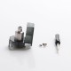 Authentic Augvape Narada Pro VW Mod Vape Kit / RBA Pod Cartridge Replacement RBA Single Coil Kit - Silver