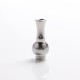 Authentic Reewape AS299 Replacement 360 Degree Rotatable 510 Drip Tip for RDA / RTA / RDTA / Sub-Ohm Tank - Silver, SS, 34mm