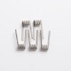 Authentic Vandy Vape Mato RDTA Vape Atomizer Replacement Triple Fused Clapton Coil - Ni80, 0.26ohm, 26GA x 3 + 36GA (5 PCS)