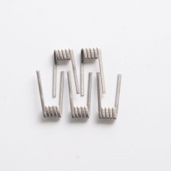 [Ships from Bonded Warehouse] Authentic VandyVape Mato RDTA Triple Fused Clapton Coil - Ni80, 0.26ohm, 26GA x 3 + 36GA (5 PCS)