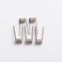 [Ships from Bonded Warehouse] Authentic VandyVape Mato RDTA Triple Fused Clapton Coil - Ni80, 0.26ohm, 26GA x 3 + 36GA (5 PCS)