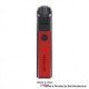 Authentic Artery Pal SE V2 20W 700mAh Pod System Starter Kit - Black & Red Leather, Zinc Alloy + PCTG, 2ml, 1.2ohm