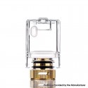 Authentic dotMod dotAIO Pod System Kit Replacement Empty Tank w/ Coil Adapter - Transparent, 2ml