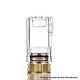 Authentic dotMod dotAIO Pod System Vape Kit Replacement Empty Tank w/ Coil Adapter - Transparent, 2ml