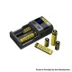 Authentic Nitecore SC2 3A Dual-Slot Quick Charge Intelligent Battery Charger for 18650 / 20700 / 21700 / 26500 / 26650 - AU Plug