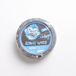 Authentic Coil Father King N84 Wire Spool for RBA / RDA / RTA /RDTA - Ni80, 0.3 x 4 + 0.1 (28GA x 4 + 38GA), 3.9ohm/ft (5m/15ft)