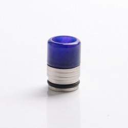 Authentic Reewape AS298F Anti Split 810 Drip Tip for SMOK TFV8 /TFV12 Tank/Kennedy/Battle/Reload RDA - Purple, Resin + SS, 20mm