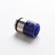 Authentic Reewape AS298F Anti Split 810 Drip Tip for SMOK TFV8 /TFV12 Tank/Kennedy/Battle/Reload RDA - Purple, Resin + SS, 20mm