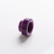 Authentic Reewape AS302 Replacement 810 Drip Tip for 528 Goon / Reload /Kennedy /Wotofo Profile/Battle RDA - Purple, Resin, 11mm