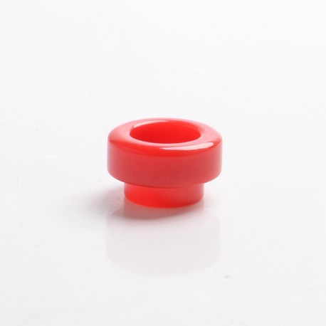 Authentic Reewape AS302 Replacement 810 Drip Tip for 528 Goon / Reload / Kennedy / Wotofo Profile /Battle RDA - Red, Resin, 11mm
