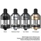 Authentic Aspire Nautilus XS Sub Ohm Tank Vape Atomzier - Gun Metal, SS + Glass, 2ml, 0.7ohm / 1.8ohm, 22mm Diameter