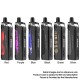 Authentic Vaporesso TARGET PM80 SE 80W VW Box Mod Pod System Starter Kit - Green, 4.0ml, 0.2ohm / 0.6ohm, 5~80W, 1 x 18650