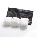 Authentic Coil Master Pro Cotton for RBA / RDA / RTA / RDTA Atomizer - White (3 PCS)