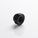 Authentic Hellvape Destiny RTA Tank Vape Atomizer Replacement 810 Drip Tip - Black, Plastic, 11mm