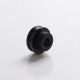 Authentic Hellvape Destiny RTA Tank Vape Atomizer Replacement 810 Drip Tip - Black, Plastic, 11mm