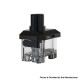 Authentic Hot Sniper Pod System Kit Replacement Empty Pod Cartridge - Black + Transparent, 3.2ml (2 PCS)