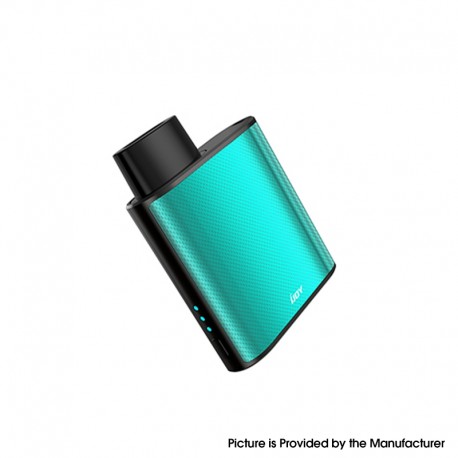 Authentic IJOY Neptune X 14W 650mAh Mod Pod System Starter Kit - Cross Green, Zinc Alloy + Composite Material, 1.8ml, 1.0ohm