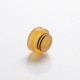 Authentic Hellvape Destiny RTA Tank Vape Atomizer Replacement 810 Drip Tip - Brown, PEI, 11mm