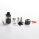 Authentic Steam Crave Aromamizer Plus V2 DL RDTA Rebuildable Dripping Tank Vape Atomizer Advanced Kit - Gun Metal, 30mm Diameter