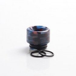 Authentic Reewape AS306 Replacement 810 Drip Tip for SMOK TFV8 / TFV12 Tank / Kennedy / Battle / Reload RDA - Blue, Resin, 15mm