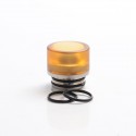 Authentic Reewape AS312 Replacement 810 Drip Tip for SMOK TFV8 / TFV12 Tank / Kennedy / Battle /Reload RDA - Yellow, Resin, 15mm