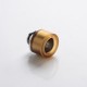 Authentic Reewape AS309 Replacement 510 Drip Tip for RDA / RTA / RDTA / Sub-Ohm Tank Vape Atomizer - Gold, Resin + SS, 15.5mm