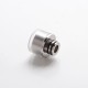 Authentic Reewape AS309 Replacement 510 Drip Tip for RDA / RTA / RDTA / Sub-Ohm Tank Vape Atomizer - Silver, Resin + SS, 15.5mm