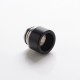 Authentic Reewape AS312 Replacement 810 Drip Tip for SMOK TFV8 / TFV12 Tank / Kennedy / Battle / Reload RDA - Black, Resin, 15mm