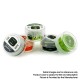 Authentic FreeMax Replacement Silicone Case for Fireluke Mesh / Twister Kit / All Tank Atomizer with 24mm Dia. - Green Boom