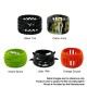 Authentic FreeMax Replacement Silicone Case for Fireluke Mesh / Twister Kit / All Tank Atomizer with 24mm Dia. - Green Boom