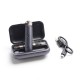 Authentic IJOY MIPO 10.5W 200mAh Pod System Vape Starter Kit w/ 1000mAh Charging Bank Case - Dark Grey, 1.4ml, 1.4ohm