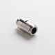 Authentic IJOY Jupiter Pod System Vape Kit / Cartridge Replacement Mesh-RBA-J3 Coil Head w/ 510 Adapter - Silver, 0.1~1.5ohm