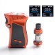 Authentic SMOKTech SMOK Mag 225W TC VW Mod + TFV12 Prince Tank Kit - Orange Black, 8ml, 6~225W, 2 x 18650 (Right-Handed Edition)