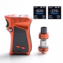 Authentic SMOKTech SMOK Mag 225W TC VW Mod + TFV12 Prince Tank Kit - Orange Black, 8ml, 6~225W, 2 x 18650 (Right-Handed Edition)