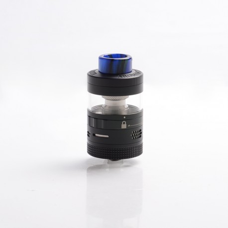 [Ships from Bonded Warehouse] Authentic Steam Crave Aromamizer Plus V2 DL RDTA Atomizer Advanced Kit - Black, 8/16ml, 30mm Dia.