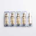 Authentic dotMod dotAIO Pod System Kit Replacement Single Mesh Coil Head - Gold, 0.3ohm (20~35W) (5 PCS)