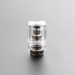 Authentic dotMod dotAIO Pod System Kit Replacement RBA Coil w/ RBA Build Deck & Tank & 510 Adapter - PCTG + Stainless Steel