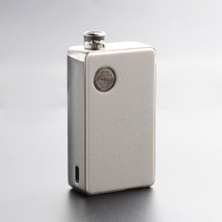 Authentic dotMod dotAIO SE Ultra MTL / DTL Portable AIO Pod System Starter Kit - Silver, 2.0ml, 0.3ohm / 0.7ohm, 1 x 18650