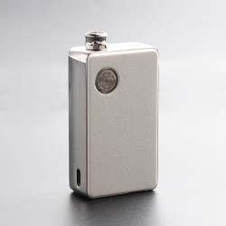 Authentic dotMod dotAIO SE Ultra MTL / DTL Portable AIO Pod System Vape Starter Kit - Silver, 2.0ml, 0.3ohm / 0.7ohm, 1 x 18650