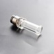 Authentic Reewape AS294 Replacement 810 Drip Tip for SMOK TFV8 / TFV12 Tank / Kennedy / Battle / Reload RDA - Glass + SS, 49mm