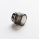 Authentic Reewape AS312 Replacement 810 Drip Tip for SMOK TFV8 / TFV12 Tank / Kennedy / Battle / Reload RDA - Gray, Resin, 15mm