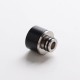 Authentic Reewape AS309 Replacement 510 Drip Tip for RDA / RTA / RDTA / Sub-Ohm Tank Vape Atomizer - Black, Resin + SS, 15.5mm