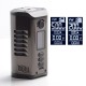 Authentic Dovpo Odin 200 200W TC VV VW Mod - Gun Metal, Aluminum Alloy + Zinc Alloy, 5~200W, 200~600'F, 2 x 18650 / 20700 /21700